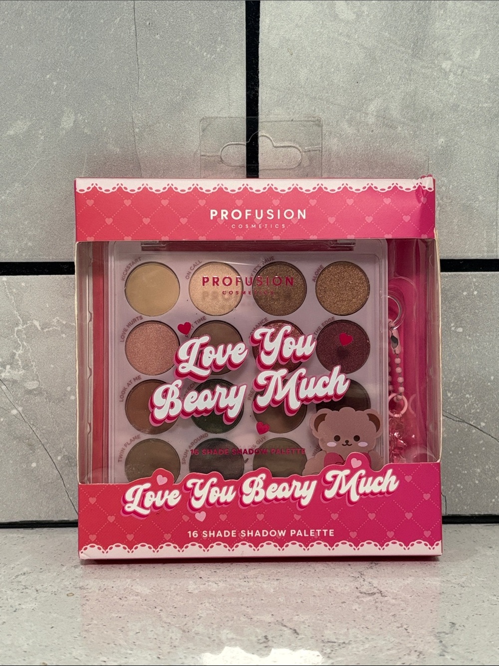 Profusion Love You Beary Much Eyeshadow Palette
